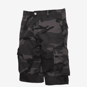 2 Pair -CSG Cargo Shorts Men’s Size 38 Waist Camouflage blk/gry and grn/brn